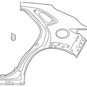Panel R Fender Left-hand - Mazda (DGY2-71-410B)
