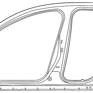 Pillar(L) Front Out - Mazda (DGY2-71-221A)
