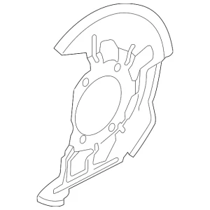 Cover(L) Dust - Mazda (DGH9-33-271A)
