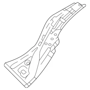 Frame(L) Rear Side Upper - Mazda (DGH9-54-7EXA)