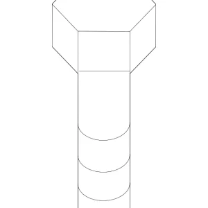 Ignition Coil Bolt - Mazda (9FA0-22-157M)