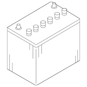 Battery - Mazda (0001-80-124F-WB)