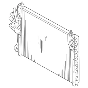 Condenser - Mazda (ZZC0-61-480)