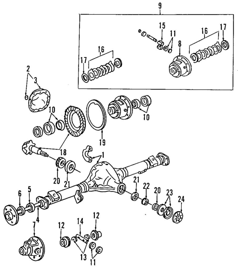 Pinion Shaft - Mazda (ZZM0-27-261)