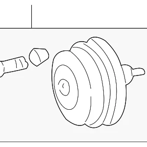 Power Brake Booster - Mazda (ZZP0-43-800B)