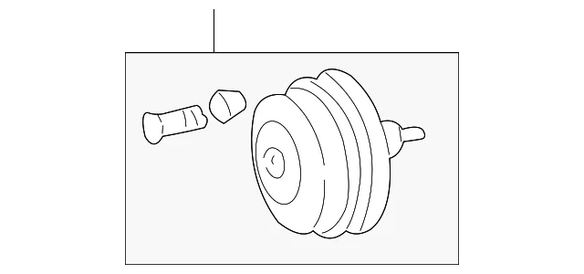 Power Brake Booster - Mazda (ZZP0-43-800B)