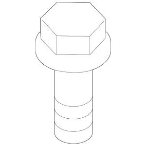 Radiator Support Upper Bolt - Mazda (9YA1-10-802A)